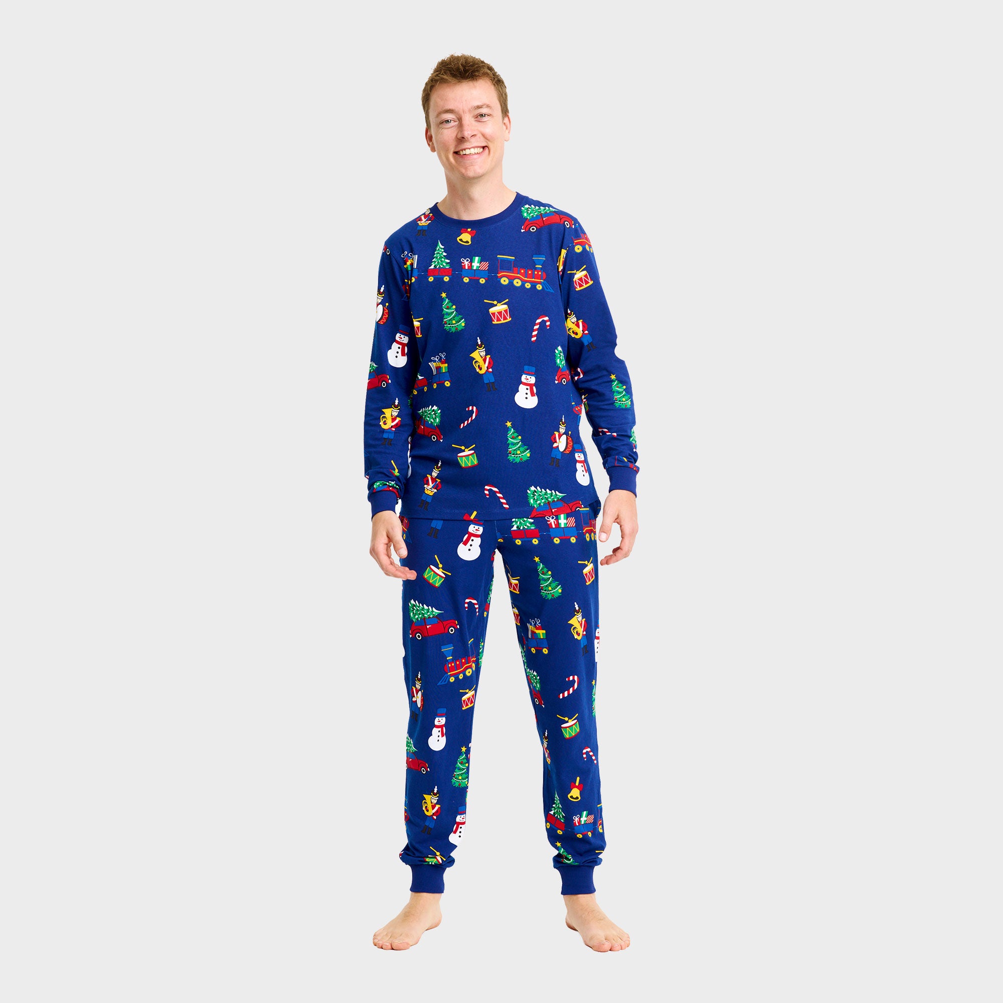 Christmas toys julepyjamas - Herre.